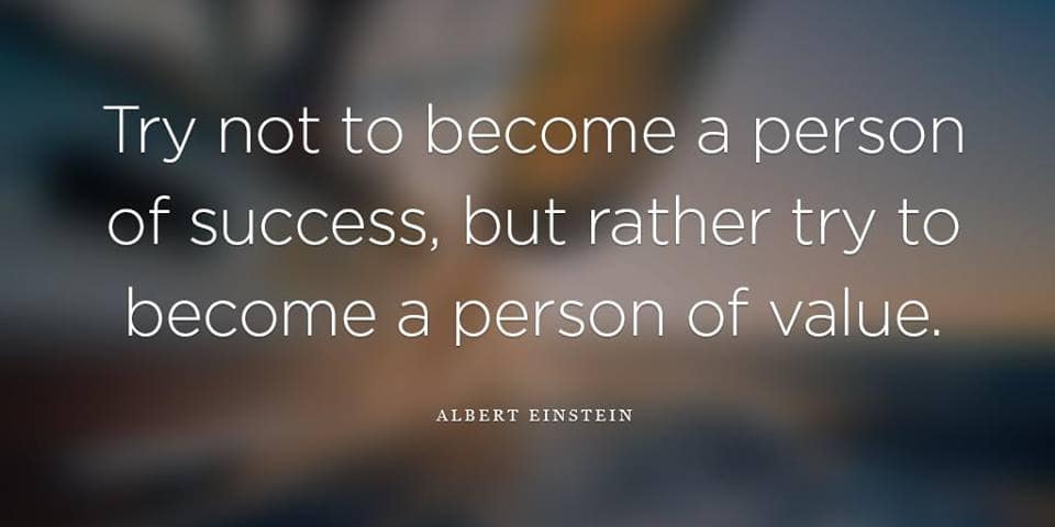 becomapersonofvalueeinstein