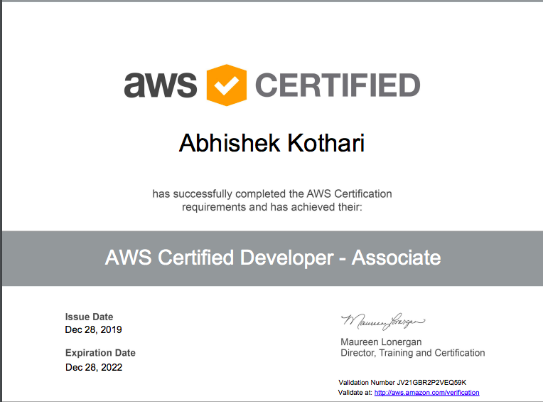 Visual AWS-Certified-Developer-Associate Cert Test